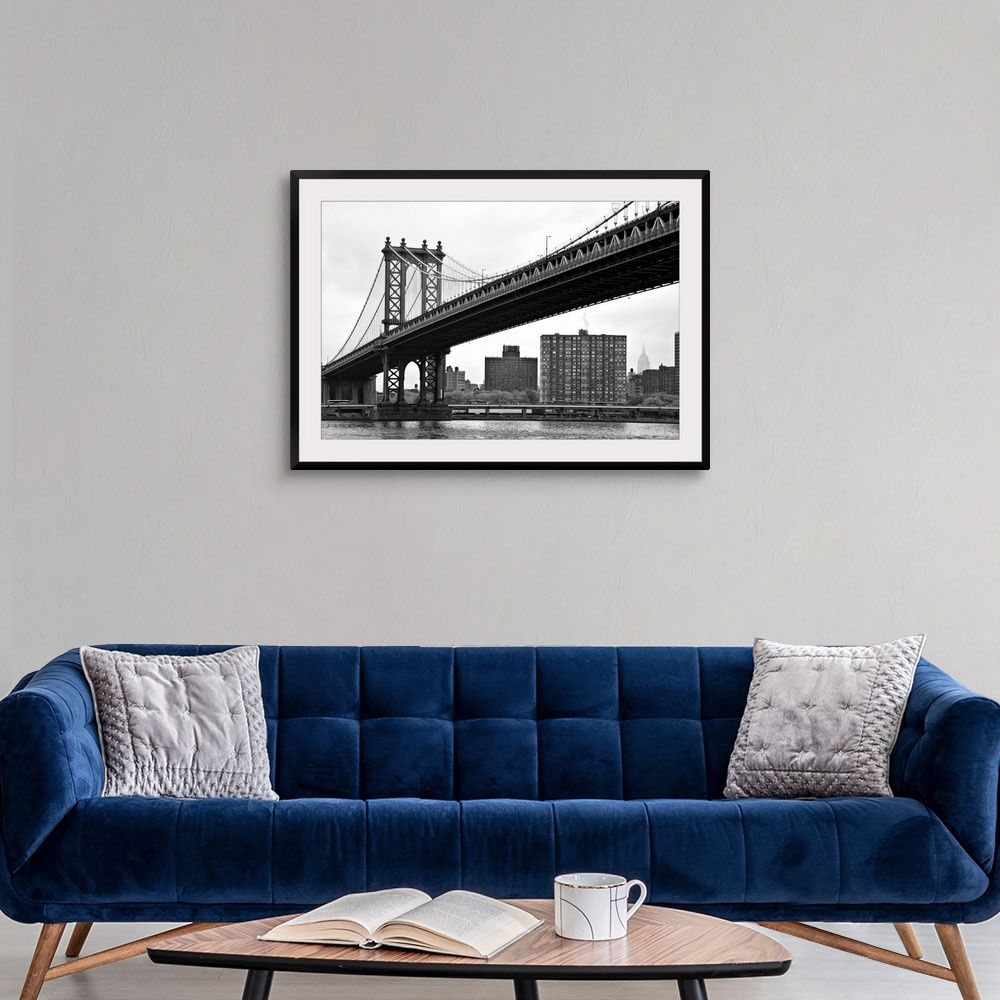 The Manhattan Bridge in New York City Wall Art-36"x24" thumbnail 3