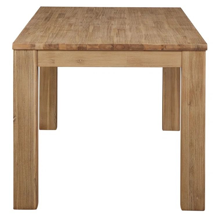 Bozrah 75 Acacia Solid Wood Dining Table thumbnail 4