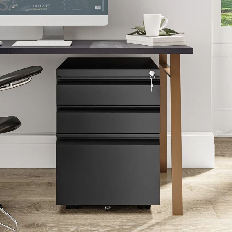 Carreiro Heavy duty 3m Drawer Mobile Vertical File Cabinet thumbnail 2