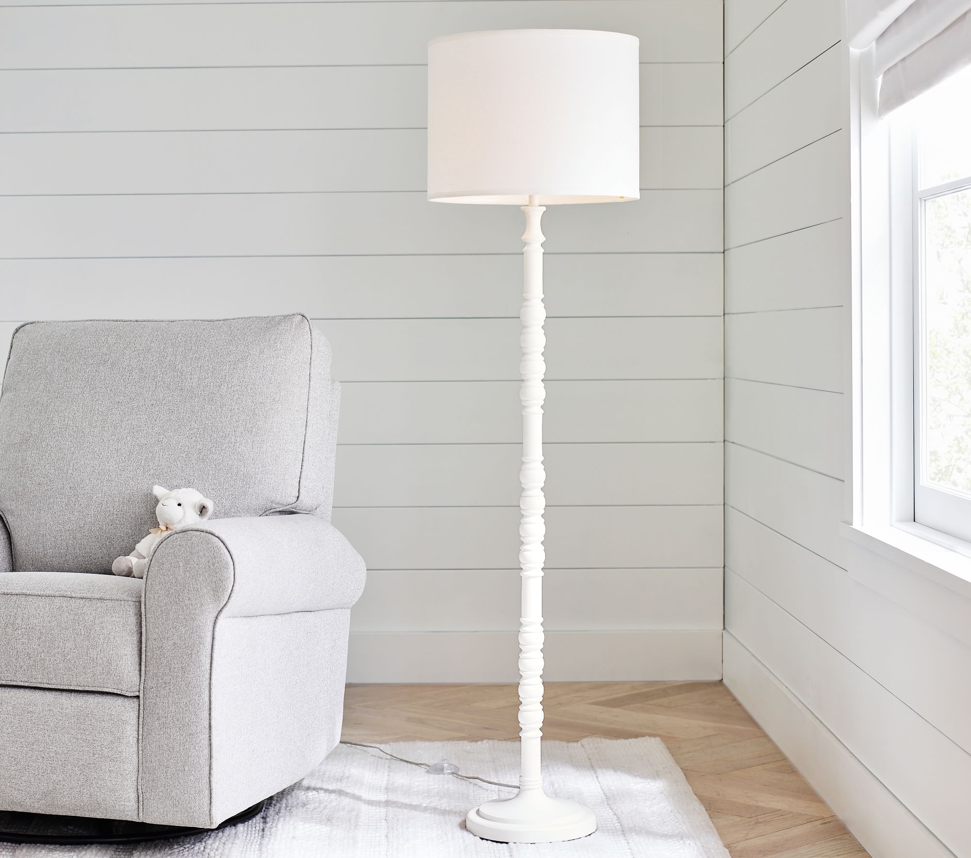 Layla Spindle Floor Lamp thumbnail 2