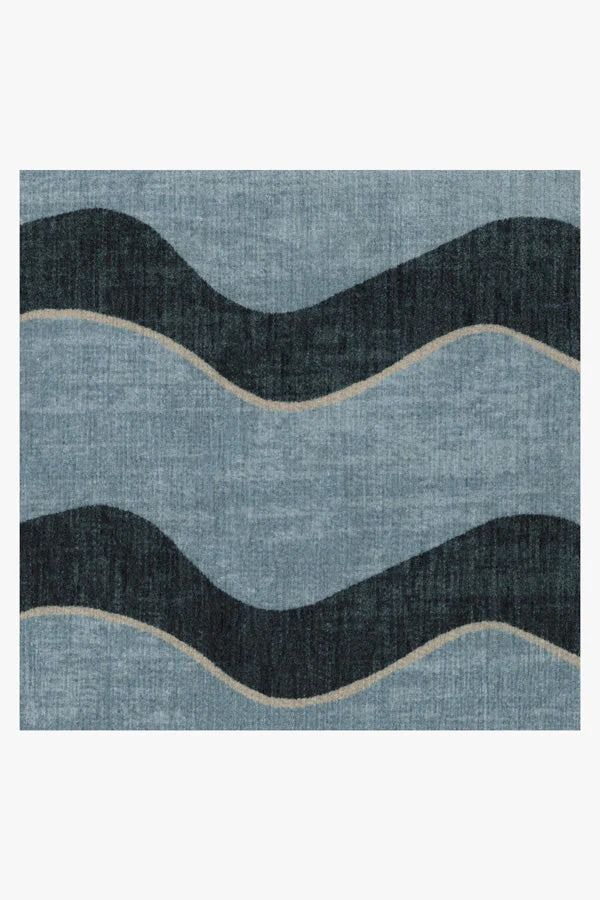 Onda Slate Blue Rug 9'x12' thumbnail 3
