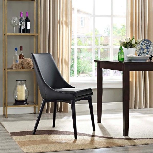 Valentine Vegan Leather Dining Chair thumbnail 2