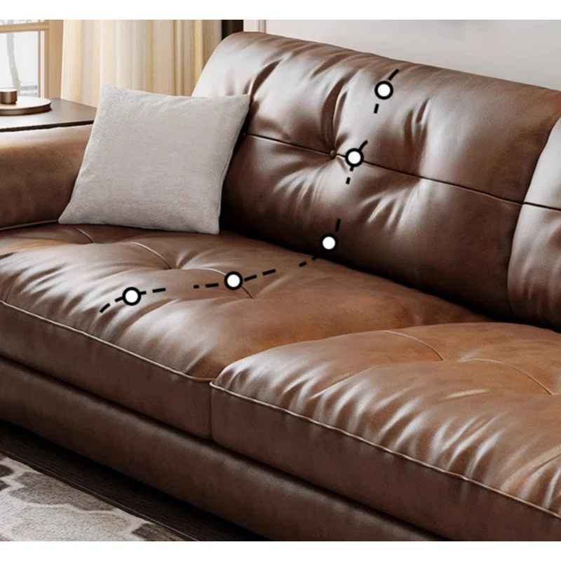 American Retro Simple Sofa thumbnail 5