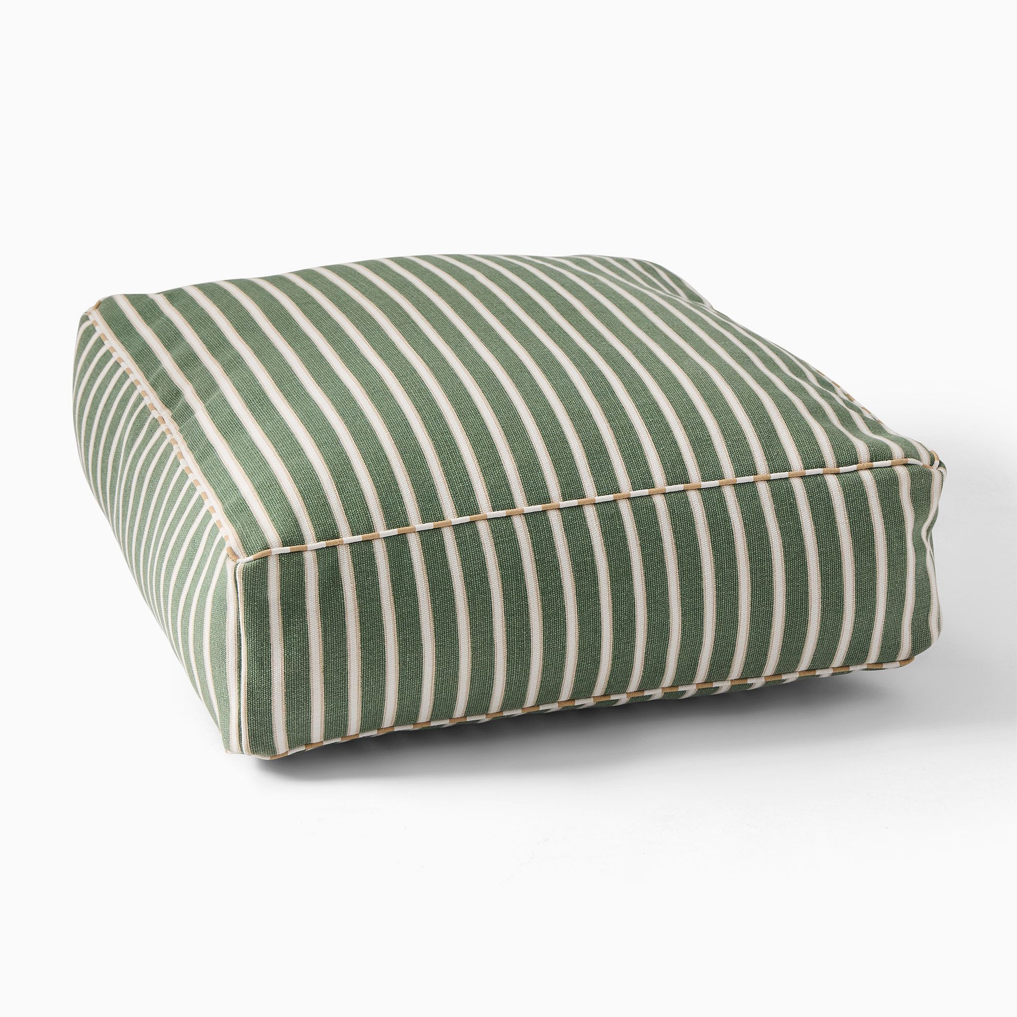 Outdoor Marine Stripe Floor Pillow thumbnail 6