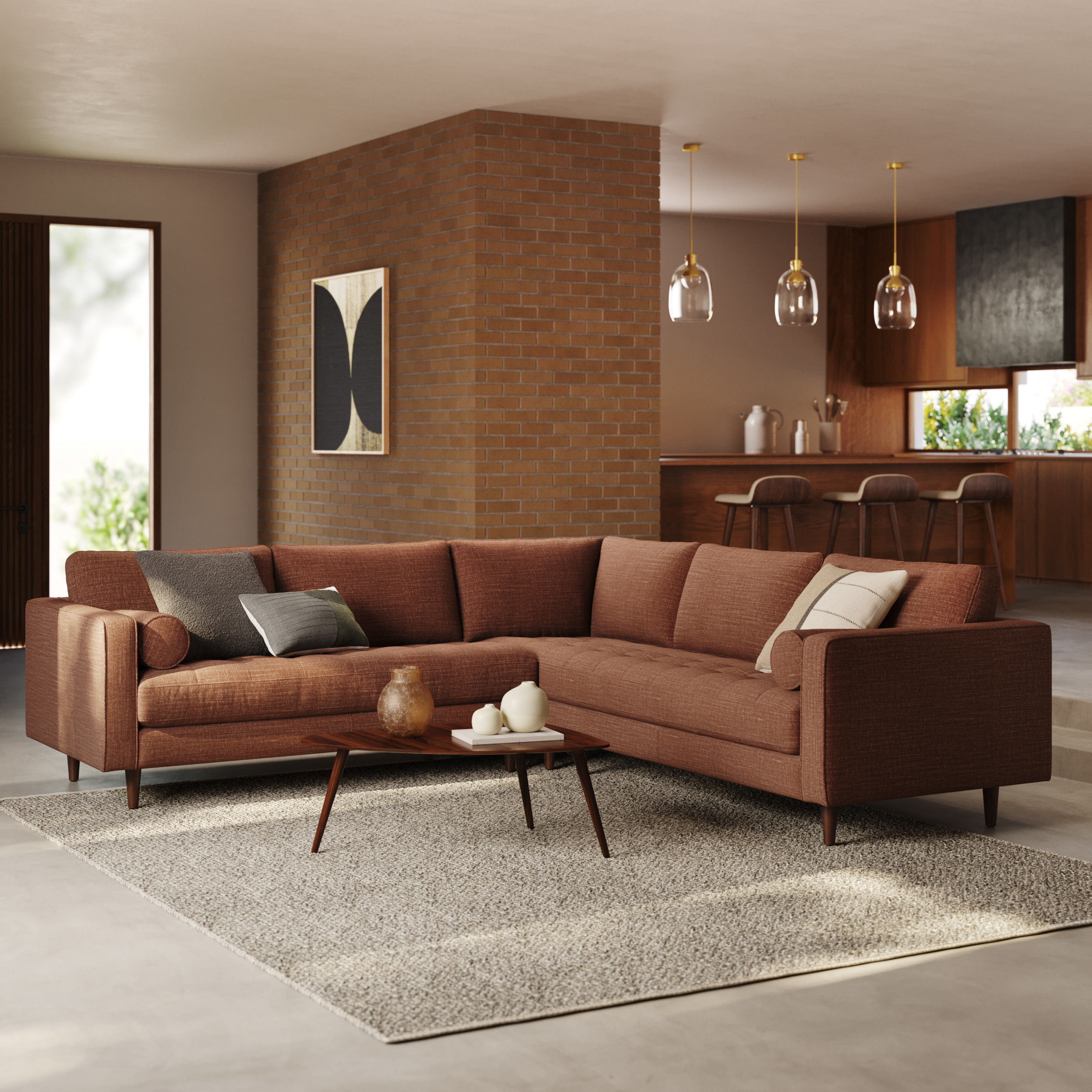 Sven Tufted Corner Sectional thumbnail 2