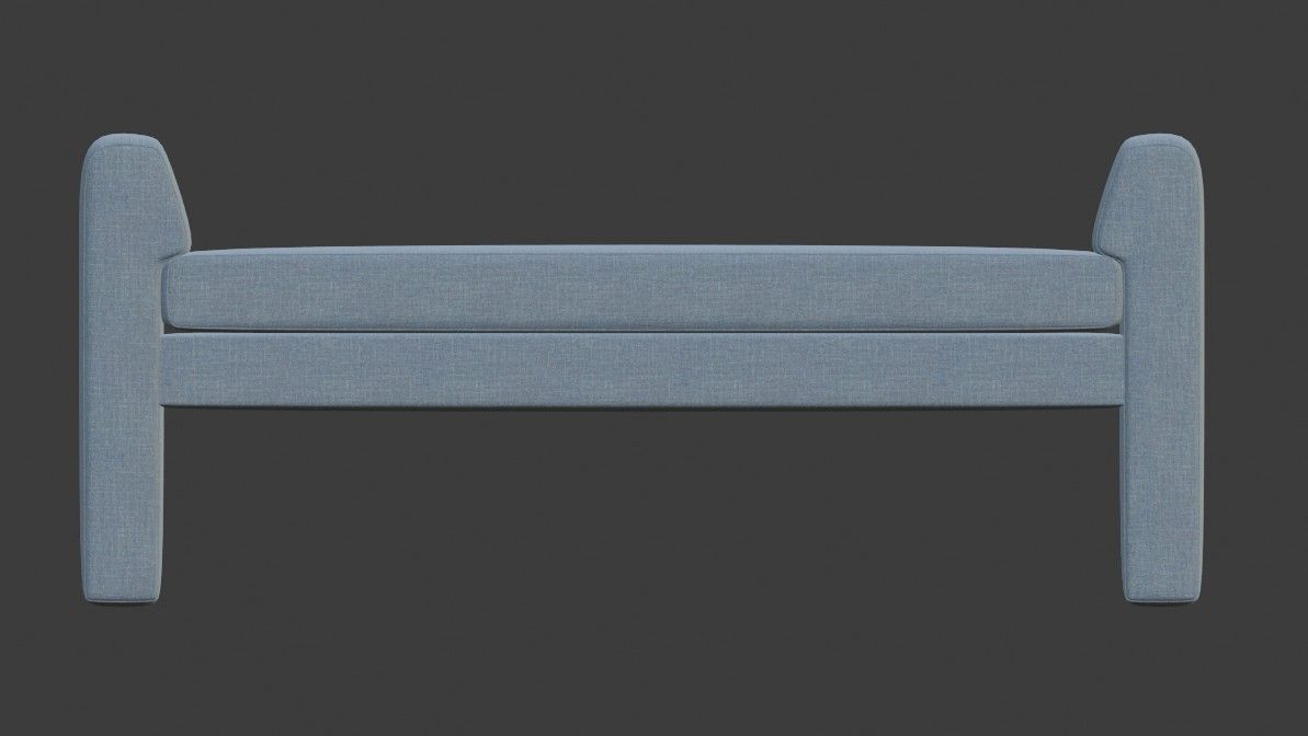 Max Upholstered Bench thumbnail 2