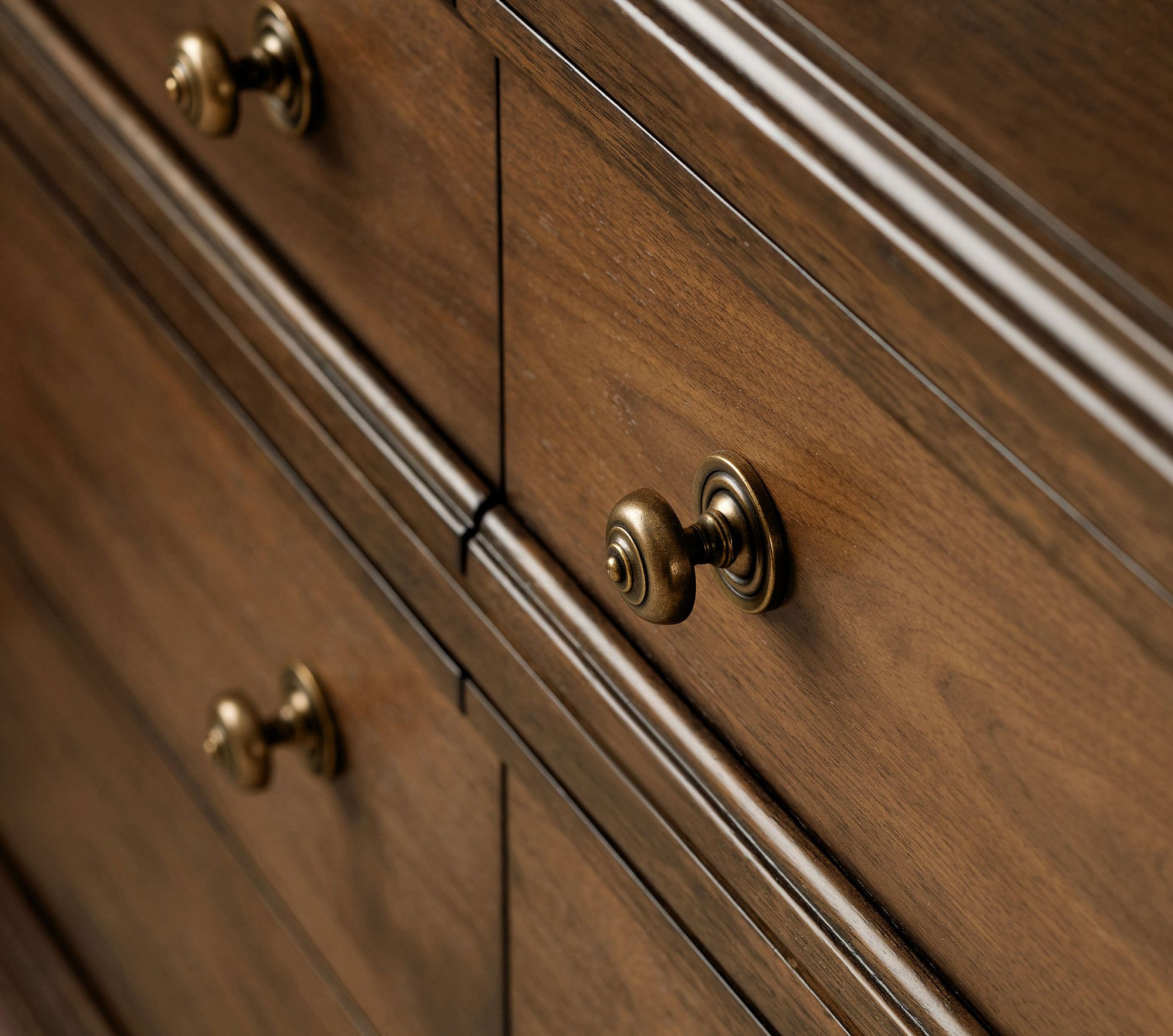 Chris Loves Julia Turned Wood 6 Drawer Dresser thumbnail 3