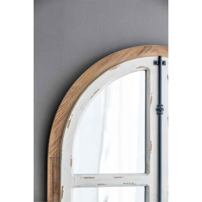 Arch Wood Wall Mirror-27.5"x48" thumbnail 11