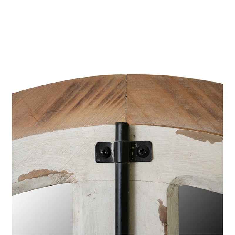 Arch Wood Wall Mirror-27.5"x48" thumbnail 10
