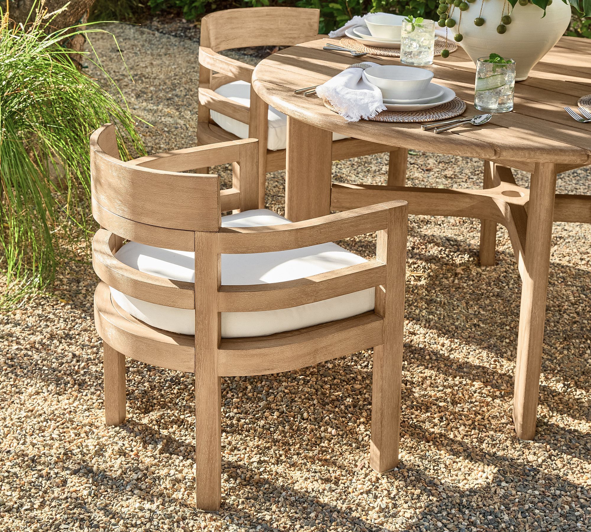Woodside Outdoor Dining Armchair thumbnail 2