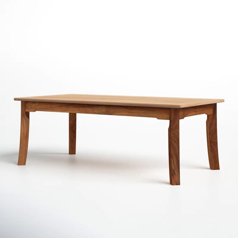 Jo Teak Outdoor Coffee Table thumbnail 4