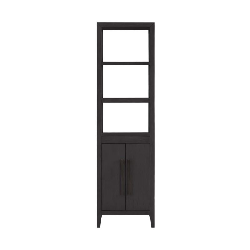 Alsup Solid Wood Freestanding Linen Cabinet thumbnail 3