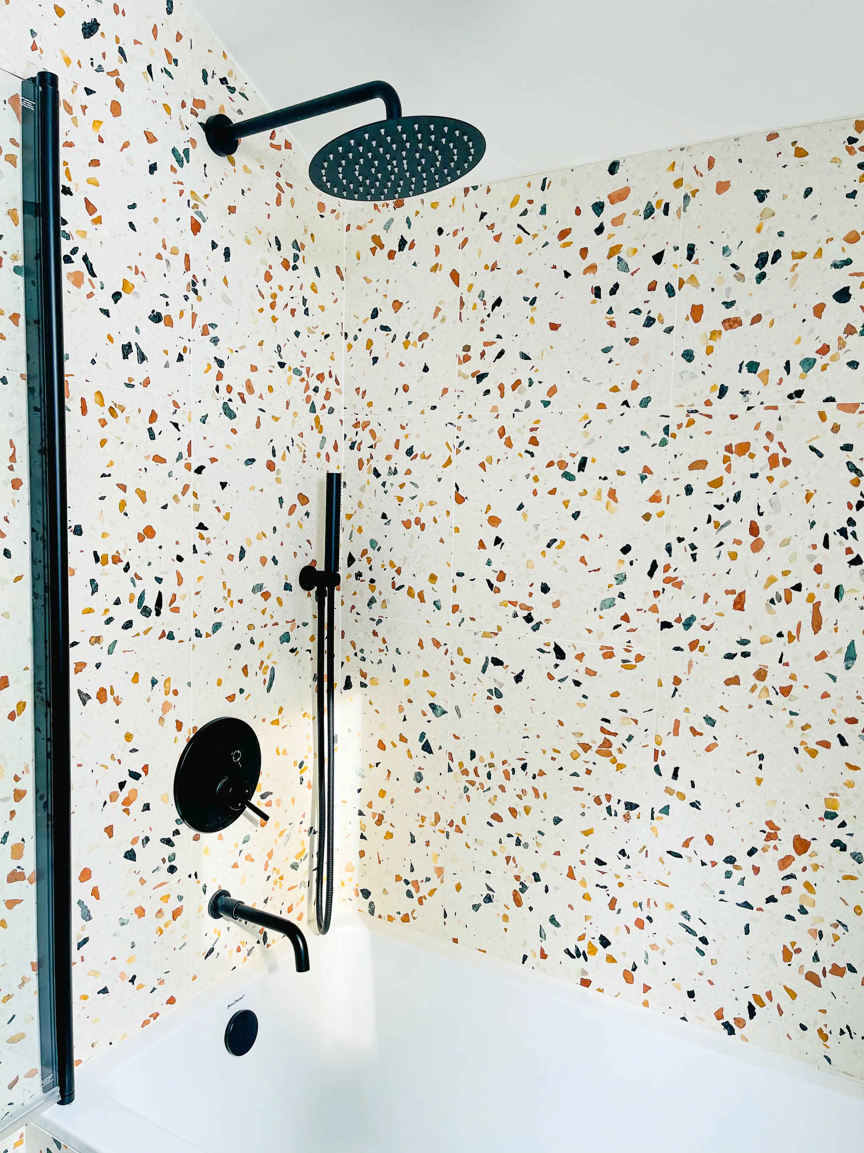 Levanzo Cream Terrazzo Tile-16"x16" thumbnail 2