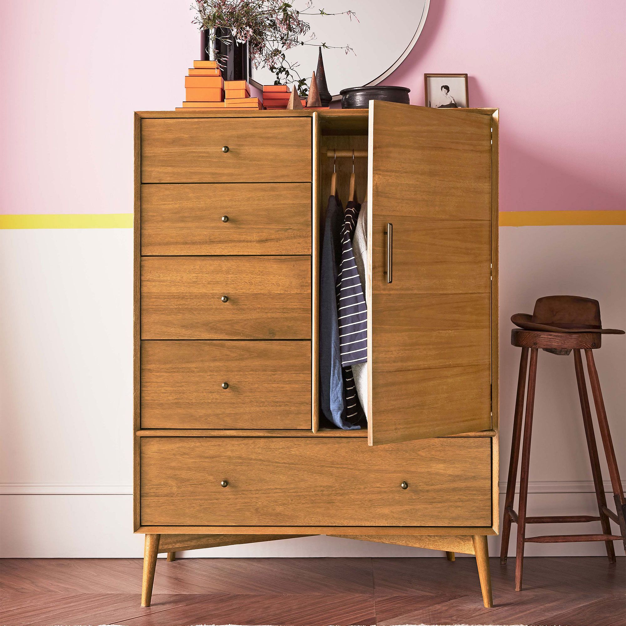 Mid Century Chifforobe thumbnail 2