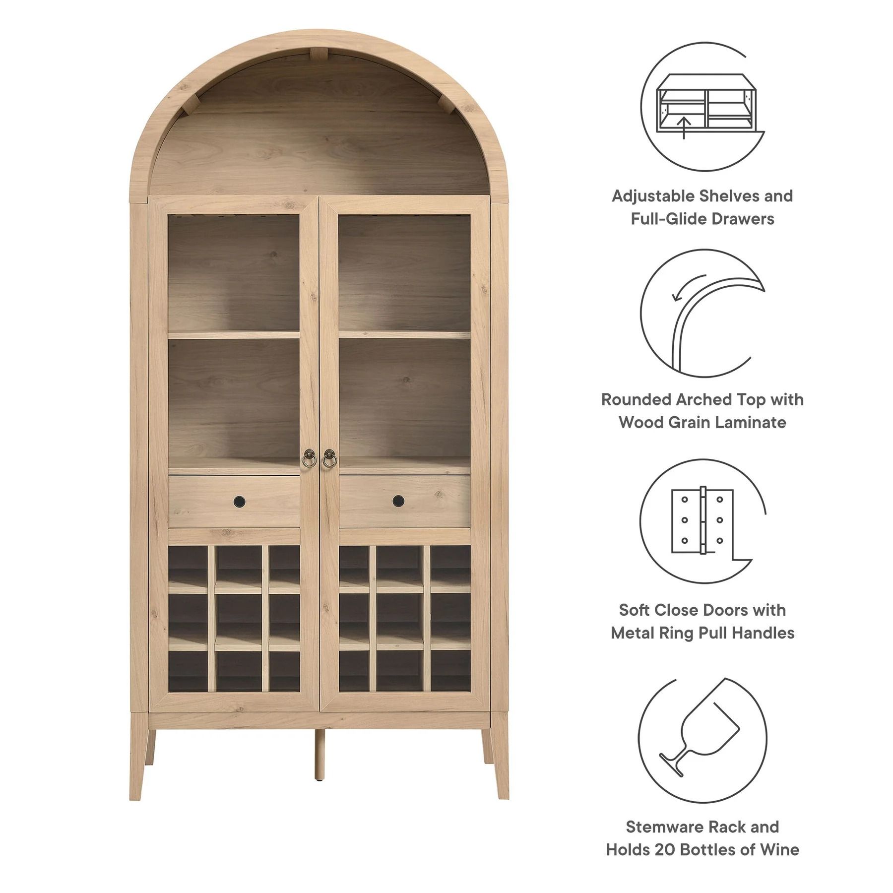 Modern Arcadia Wine Cabinet thumbnail 3