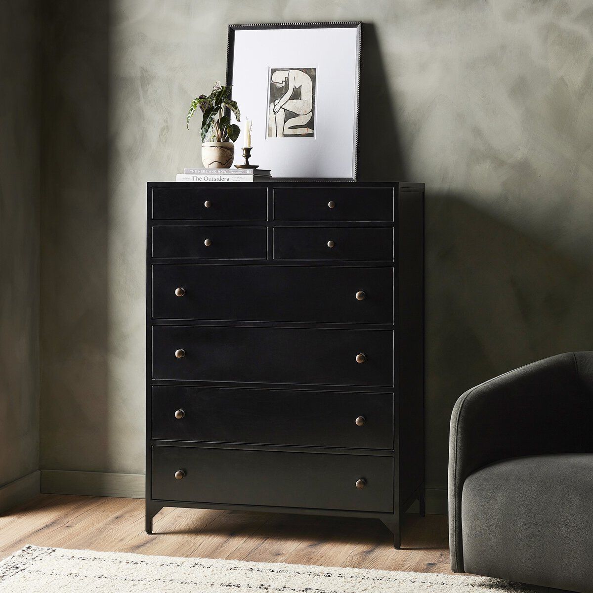 Belmont 8 Drawer Tall Dresser thumbnail 2
