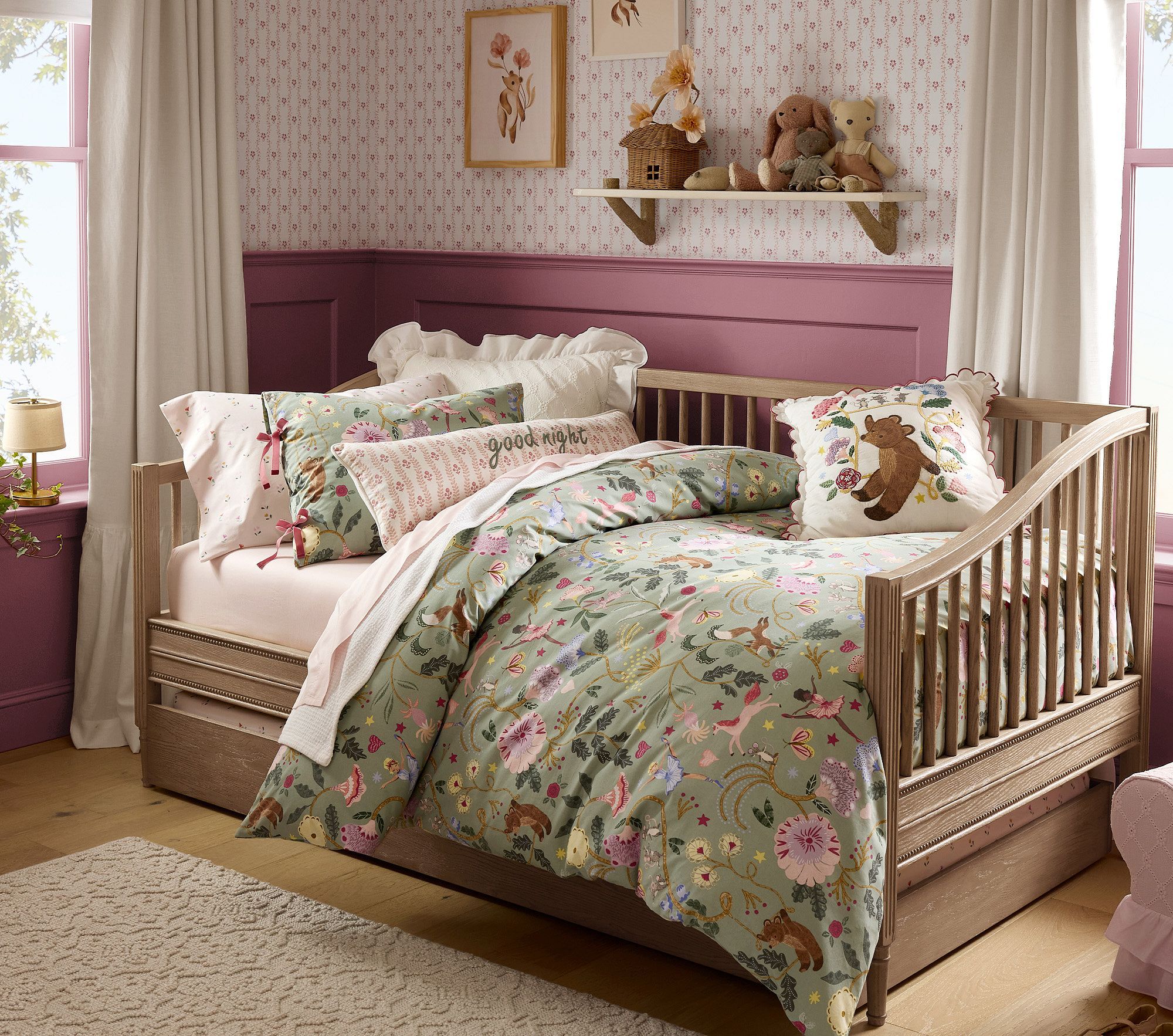 Storybook Friends Duvet Cover & Shams thumbnail 2