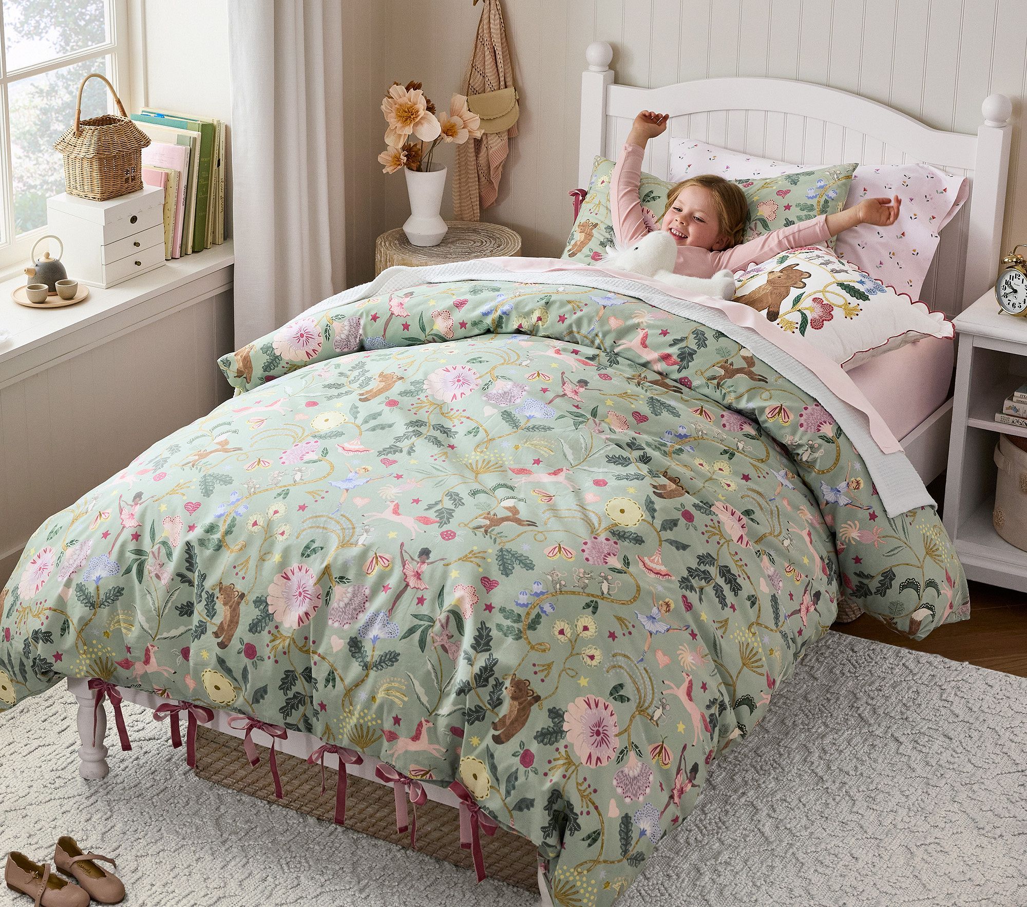 Storybook Friends Duvet Cover & Shams thumbnail 3