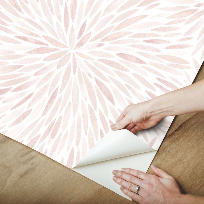 Peel and Stick Floral Roll thumbnail 2
