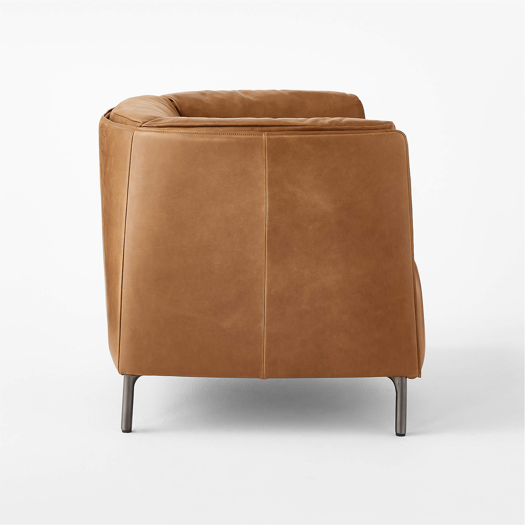 Clarendon Saddle Leather Accent Chair thumbnail 4