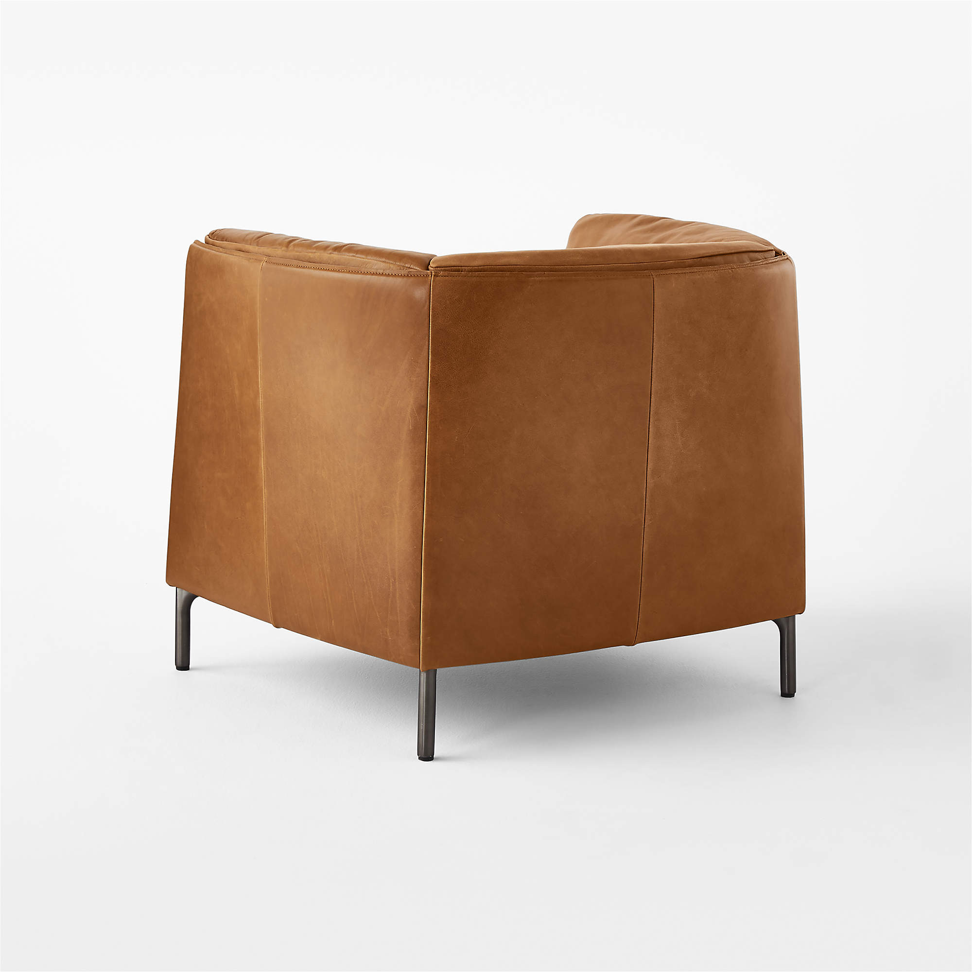 Clarendon Saddle Leather Accent Chair thumbnail 5