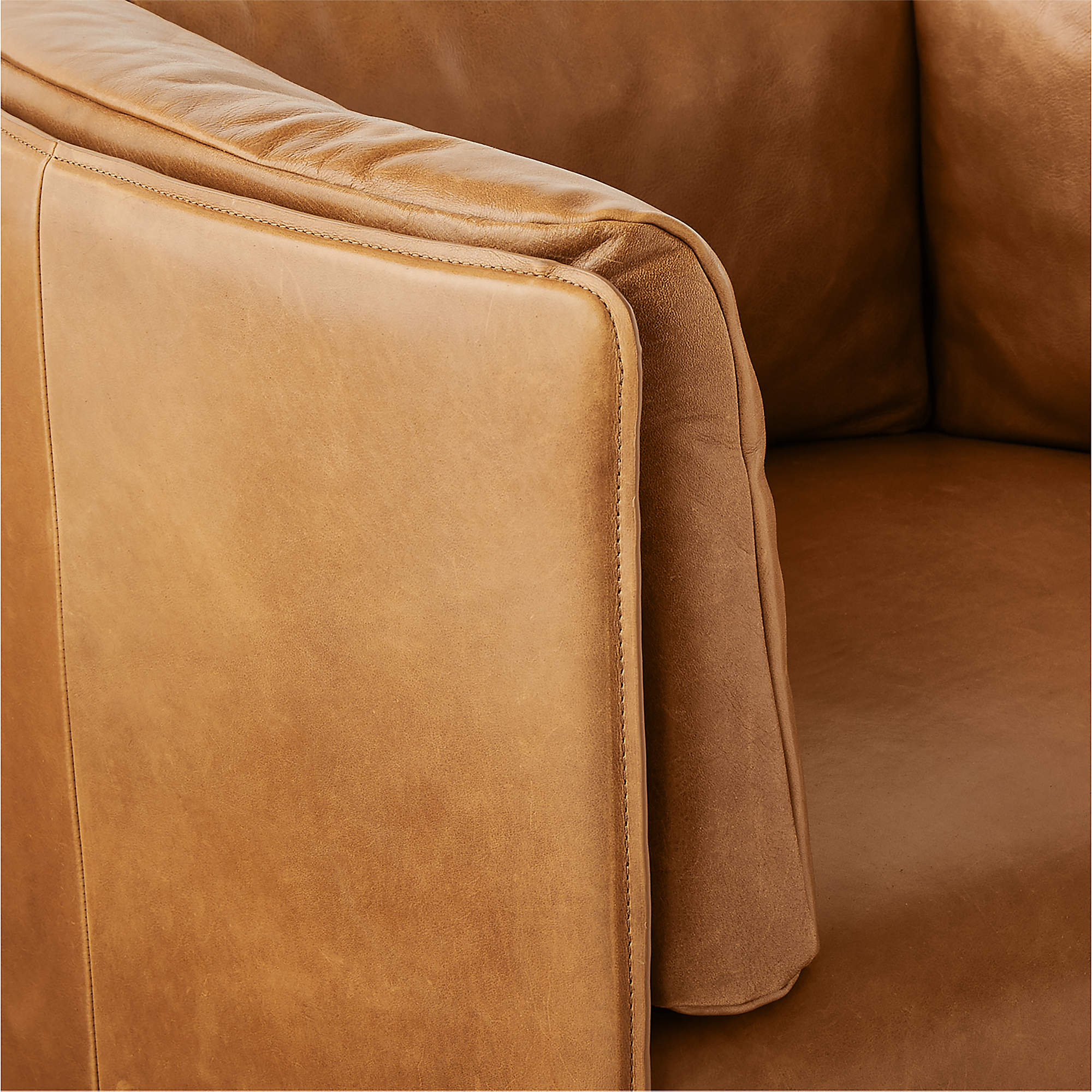 Clarendon Saddle Leather Accent Chair thumbnail 9