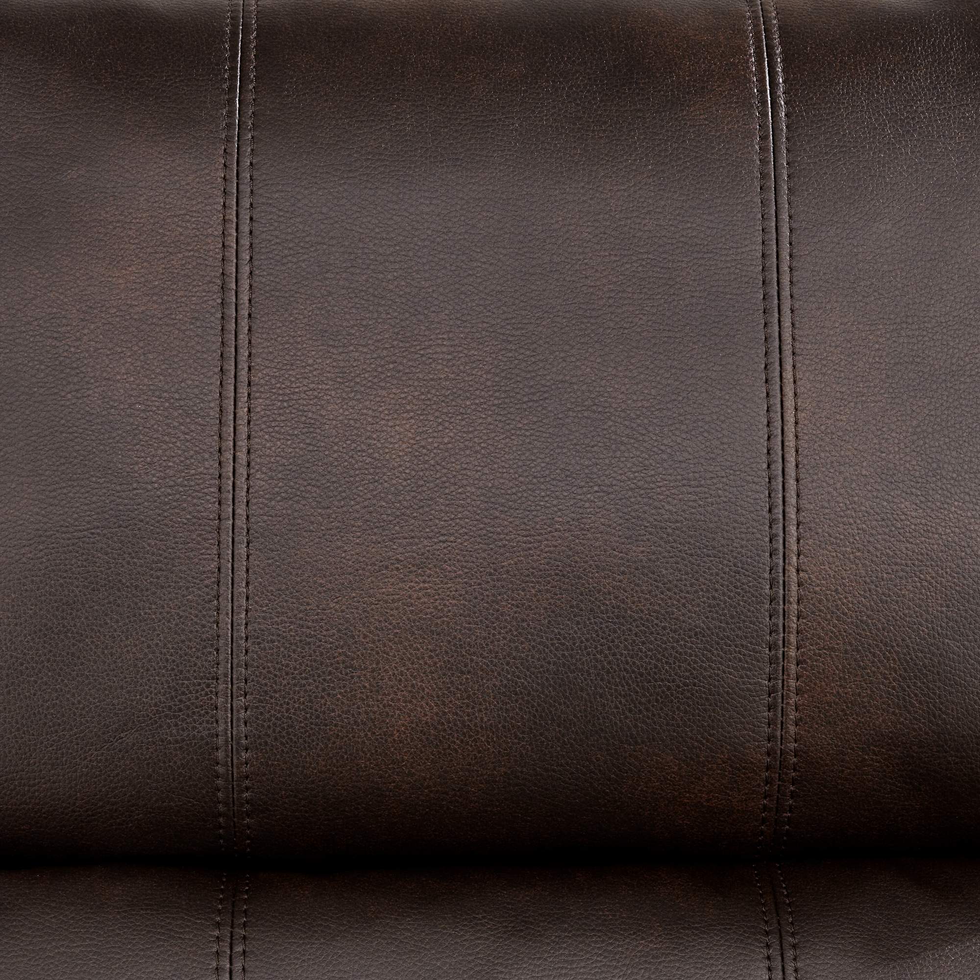 Evan Charleston Chocolate Faux Leather 3 Way Recliner Chair thumbnail 5