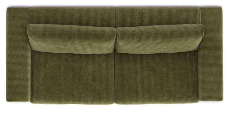 Beta 98" Modular Sofa - Cypress Green thumbnail 6