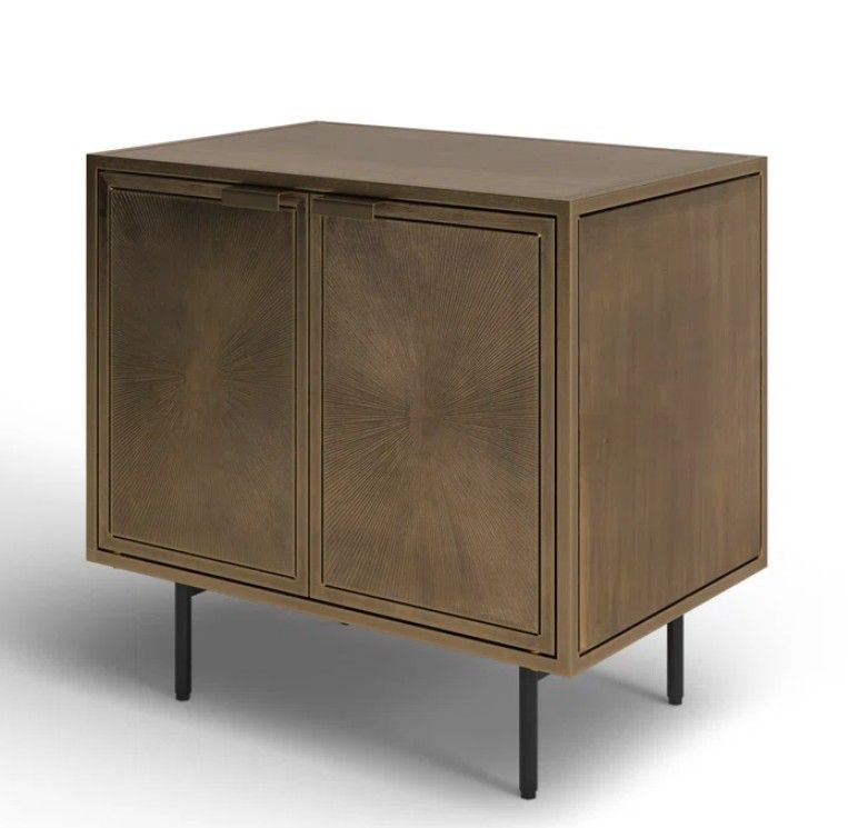 Melissa Metal Accent Cabinet thumbnail 3