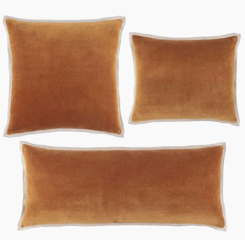 Gehry Velvet Linen Decorative Pillow thumbnail 4