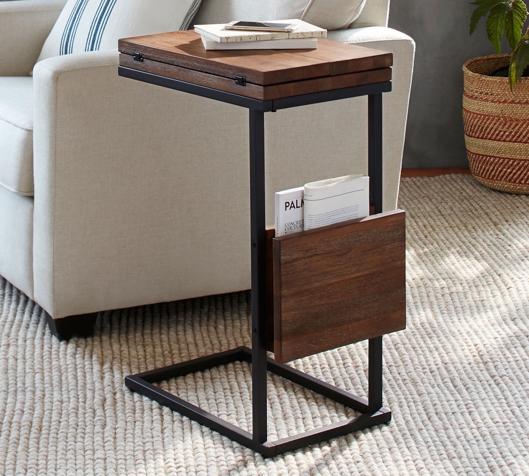 Allen Rectangular Extending C-Table (12") thumbnail 2