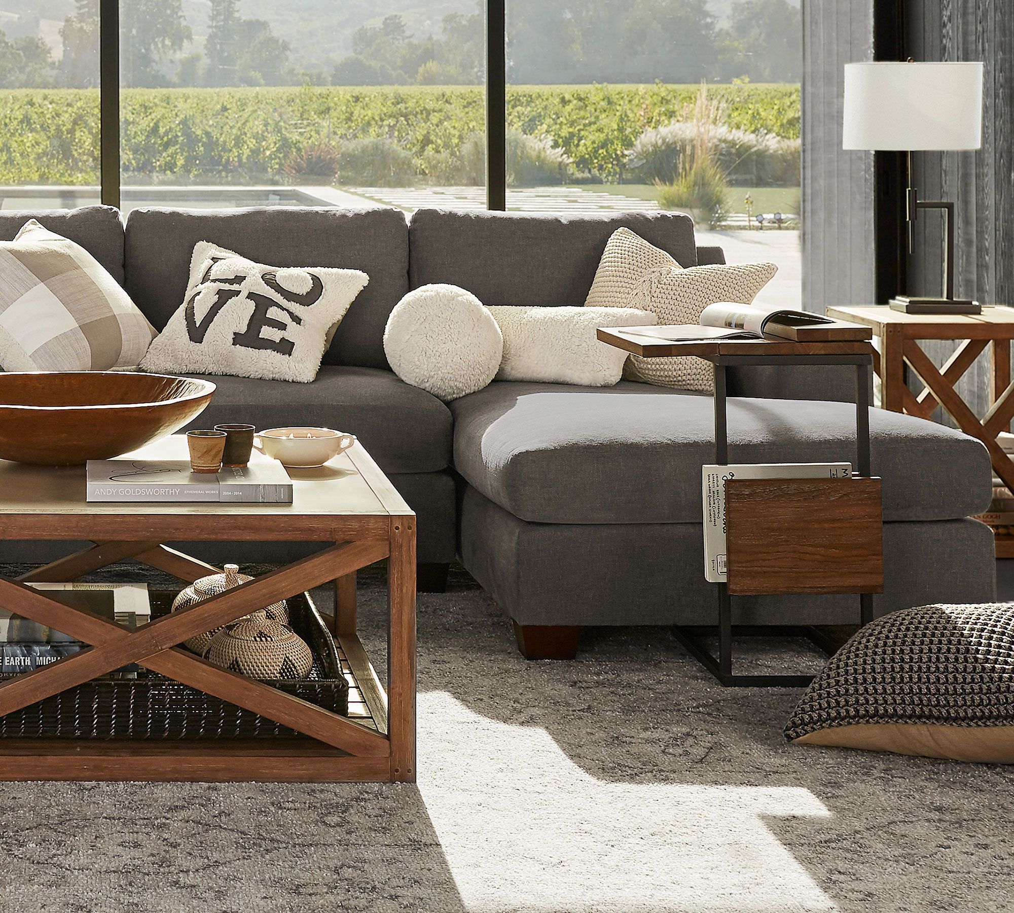 Allen Rectangular Extending C-Table (12") thumbnail 5