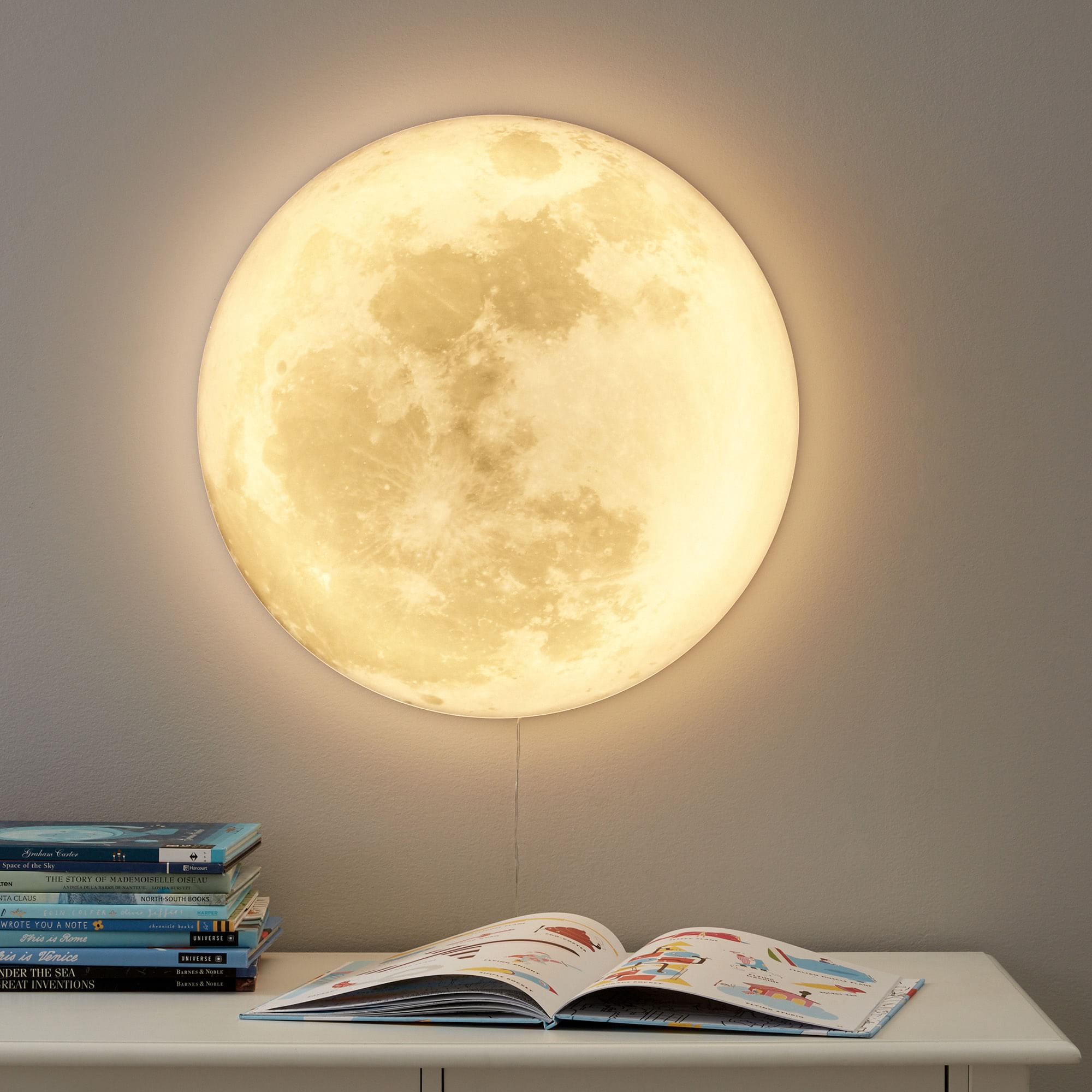 Lit Acrylic Moon thumbnail 3
