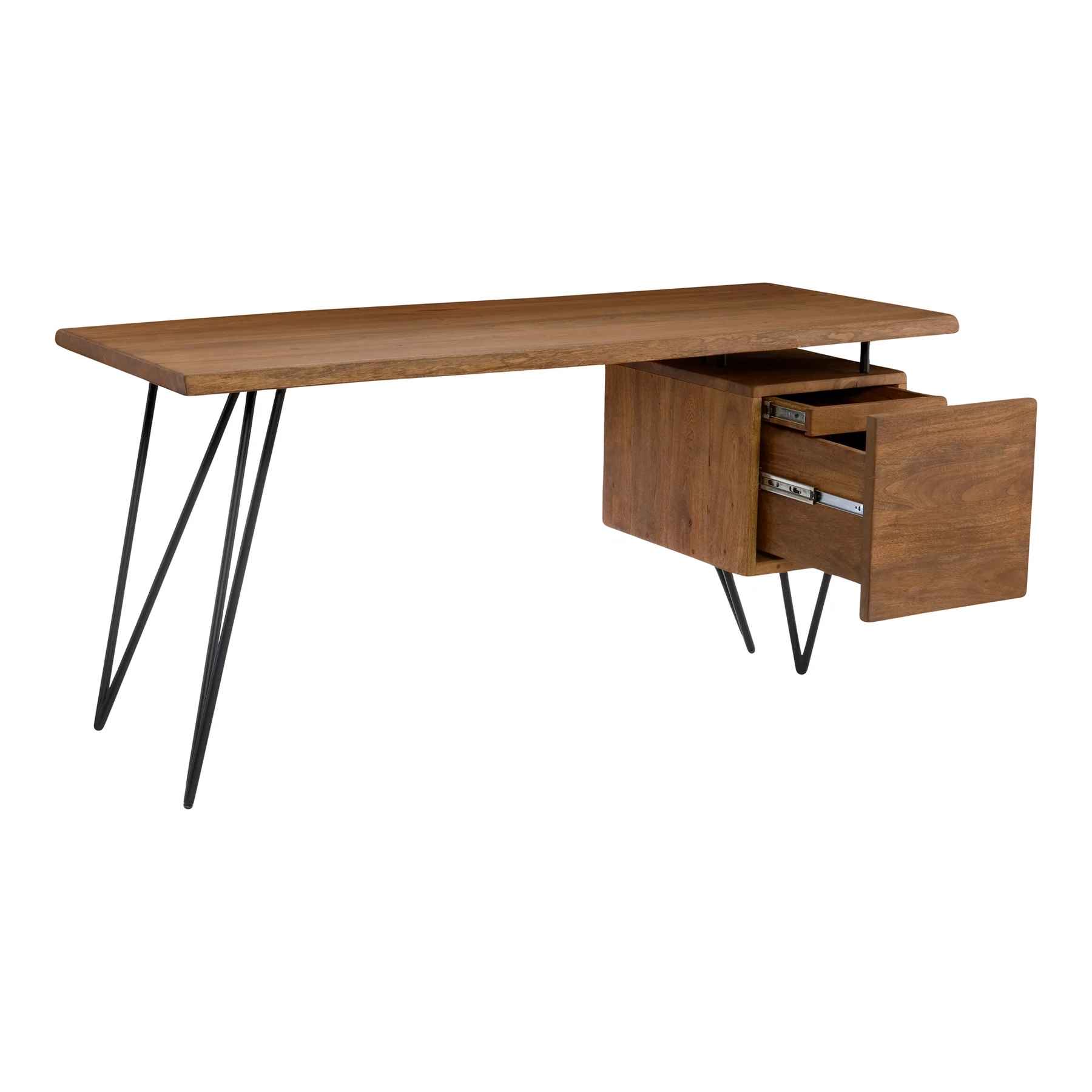 Naturally Chic Floating Table with Live Edge thumbnail 3