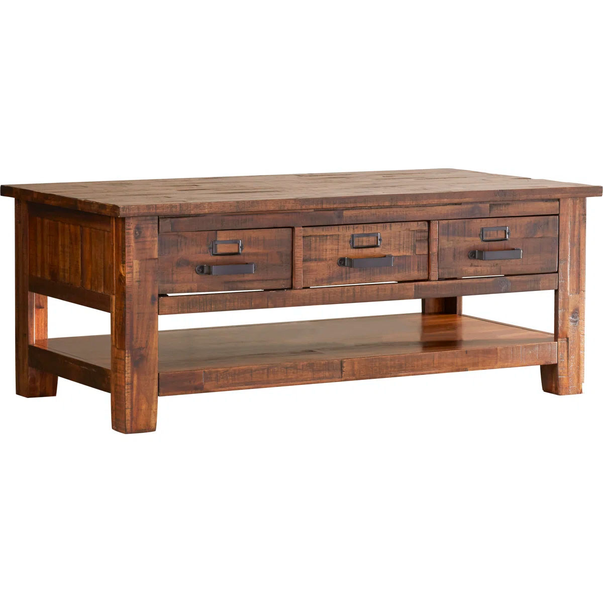 Anchia Solid Wood Top Coffee Table thumbnail 2