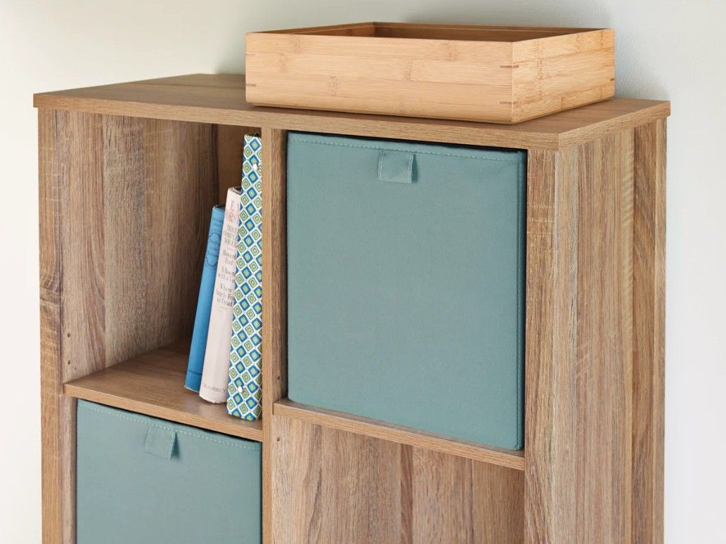 Premium Cubes Fabric Storage Bin thumbnail 2