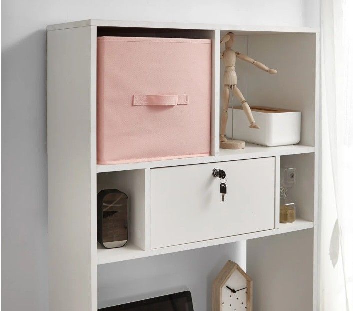 Fold Up Cube TUSK College Storage Rose Quartz thumbnail 2