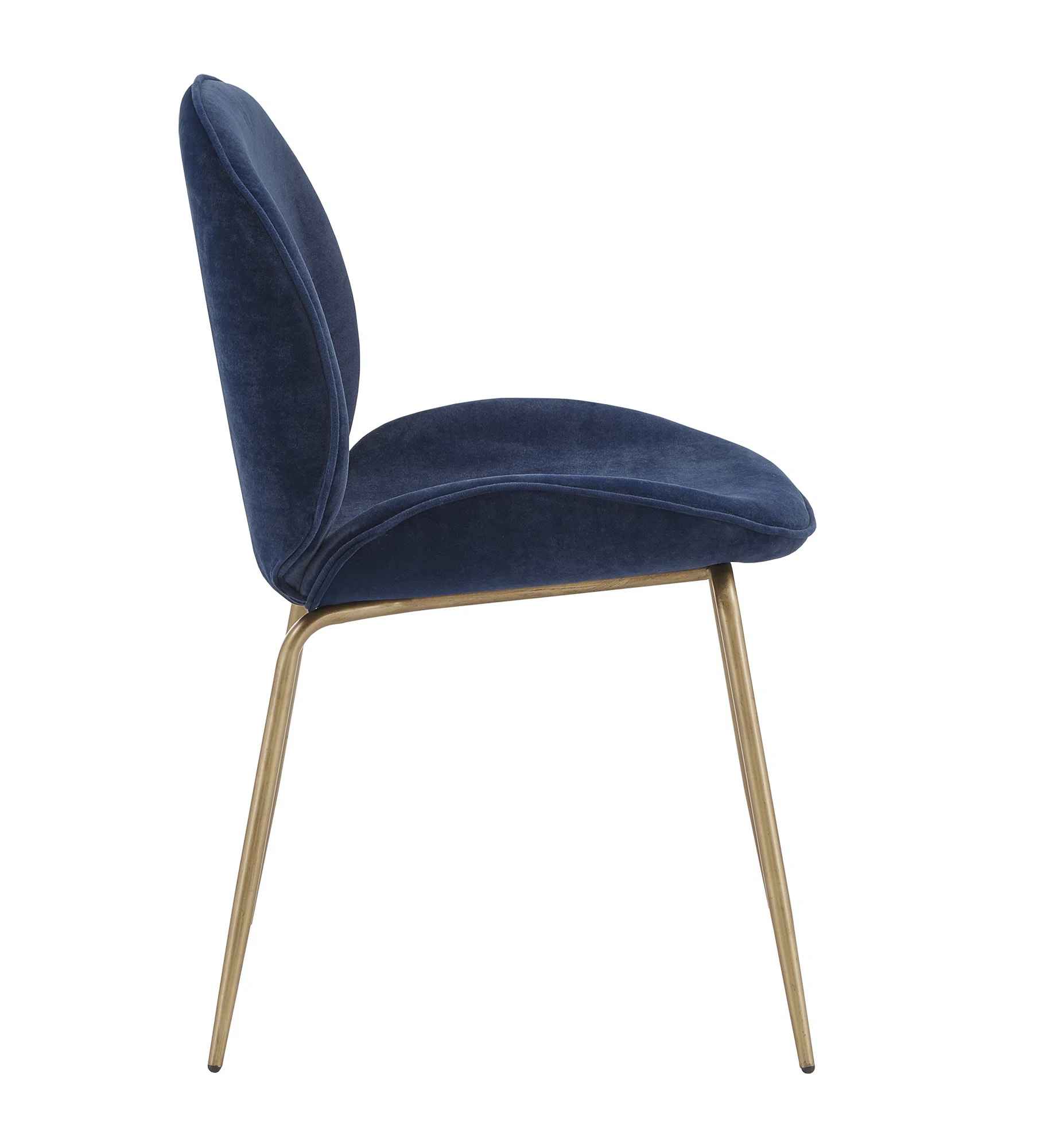 Adalee Velvet Upholstered Side Chair (Set of 2) thumbnail 5