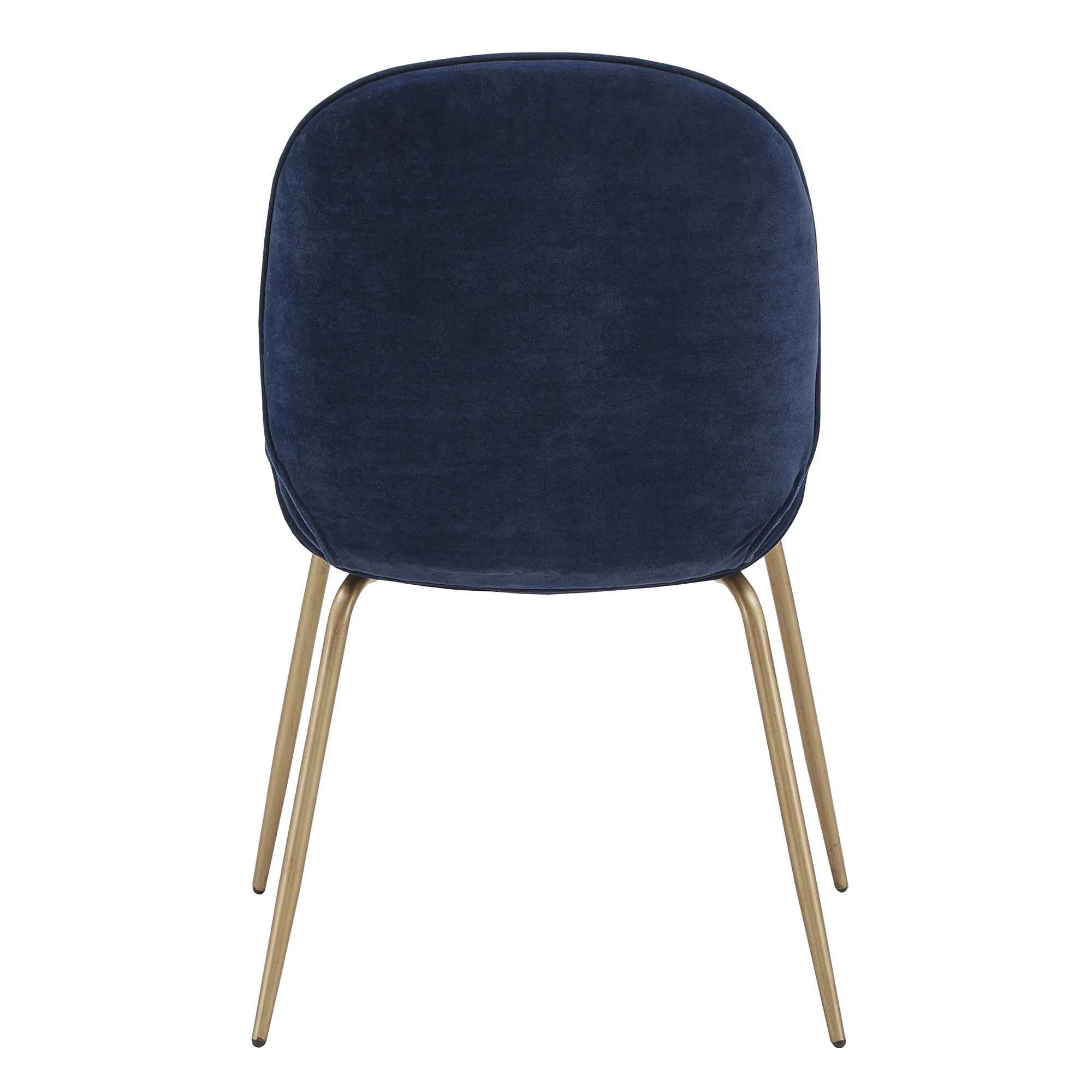 Adalee Velvet Upholstered Side Chair (Set of 2) thumbnail 6