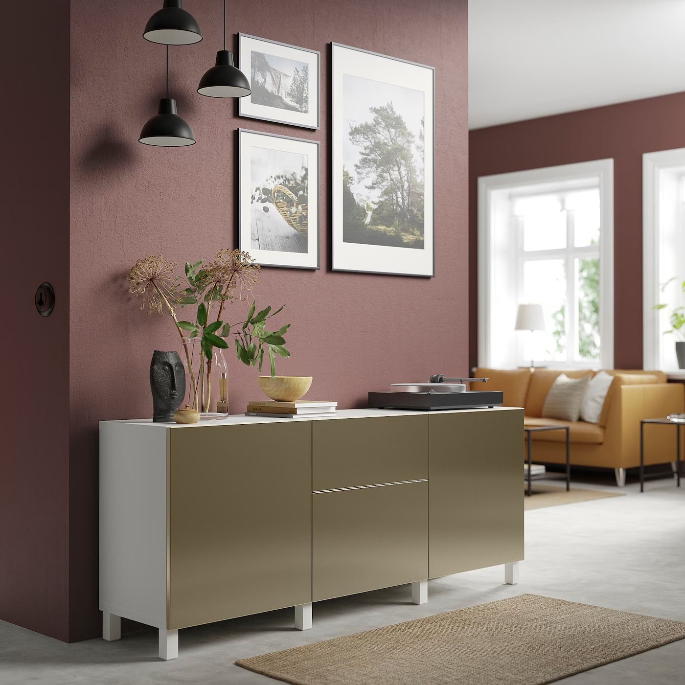 Besta Storage Combination with Drawers thumbnail 2