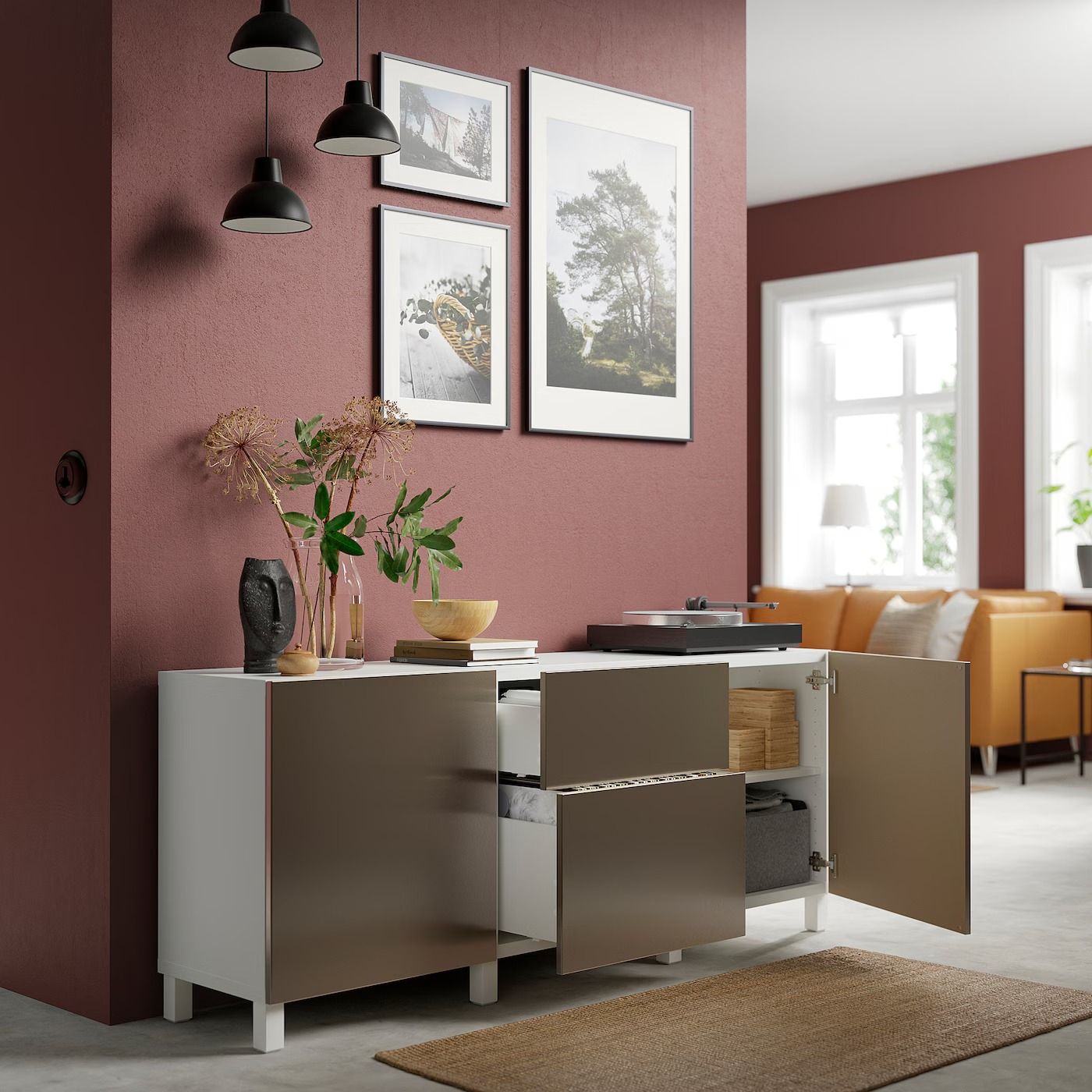 Besta Storage Combination with Drawers thumbnail 3
