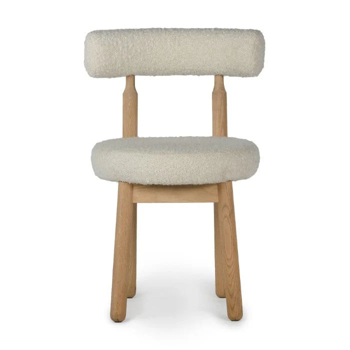 Geometric Bloom Oak Stool thumbnail 3