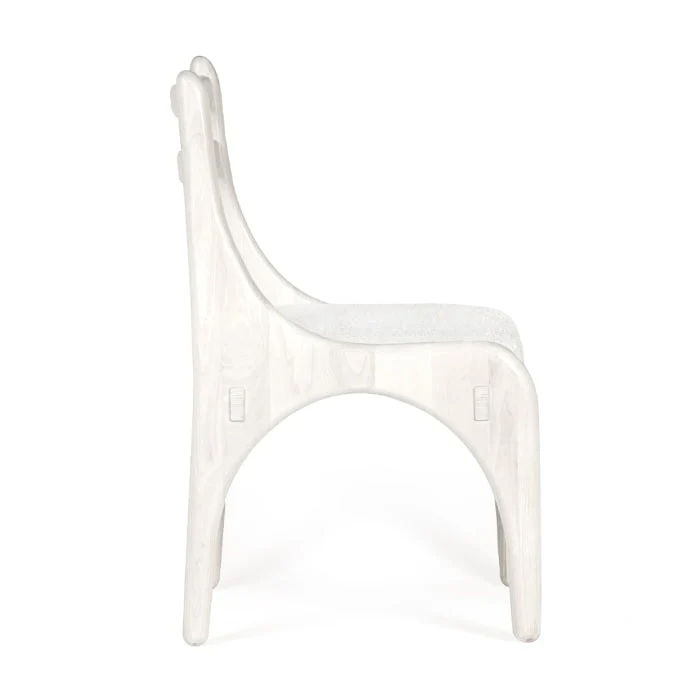 Archway Whitewash Oak Chair thumbnail 3