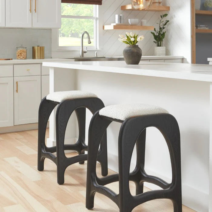 Archway Oak Bistro Stool thumbnail 2