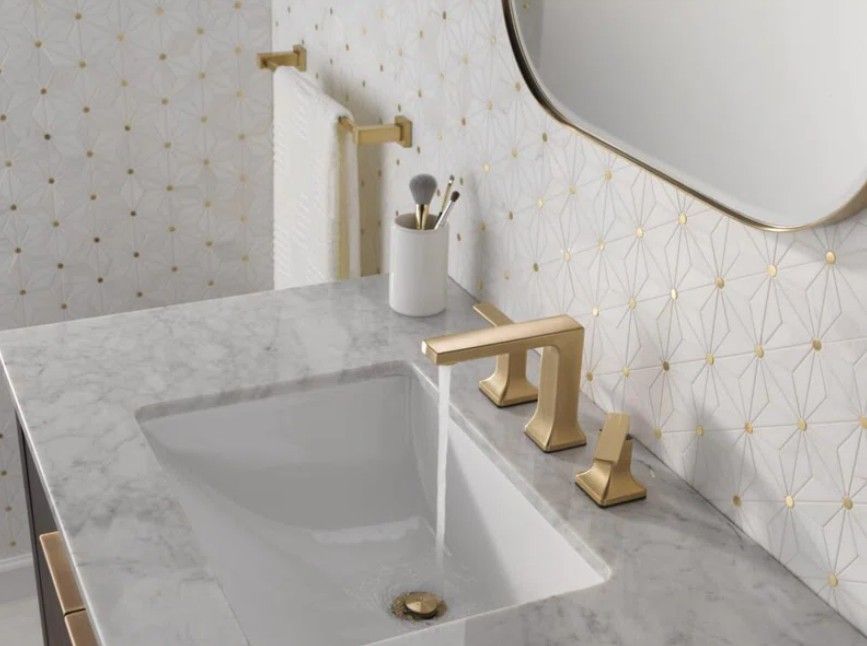Velum Widespread Bathroom Faucet 3 Hole thumbnail 2