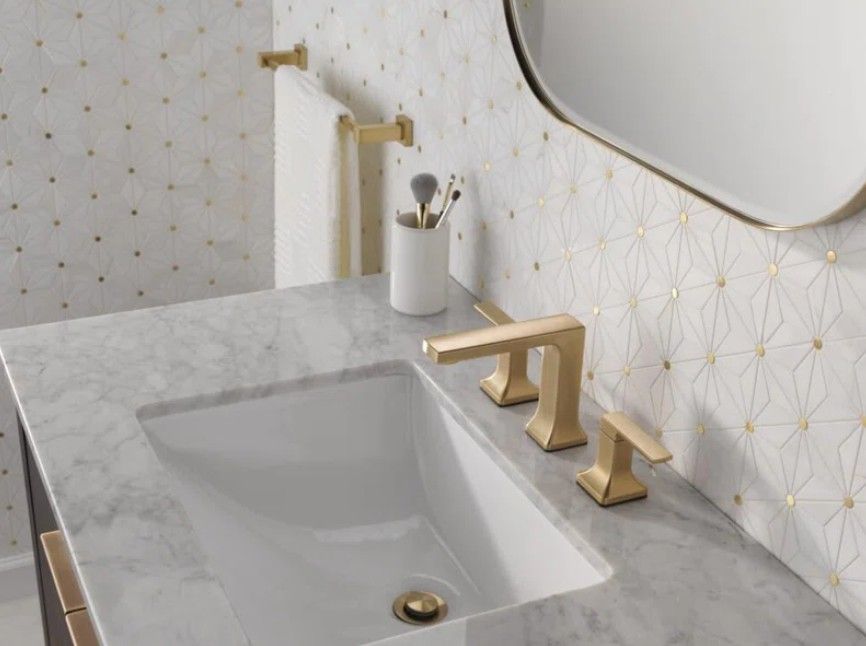 Velum Widespread Bathroom Faucet 3 Hole thumbnail 4