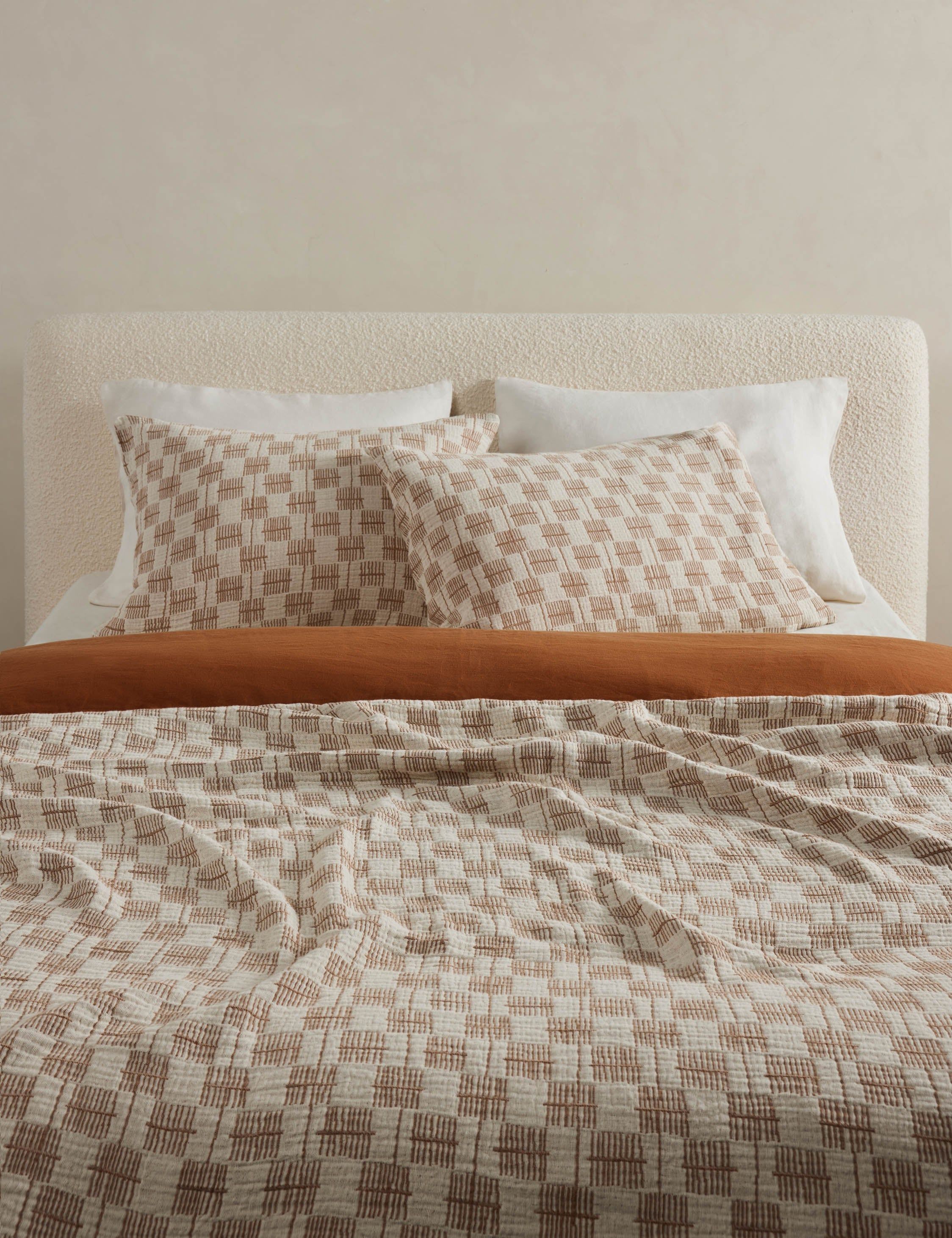 Basketweave Cotton Blanket-Queen thumbnail 2
