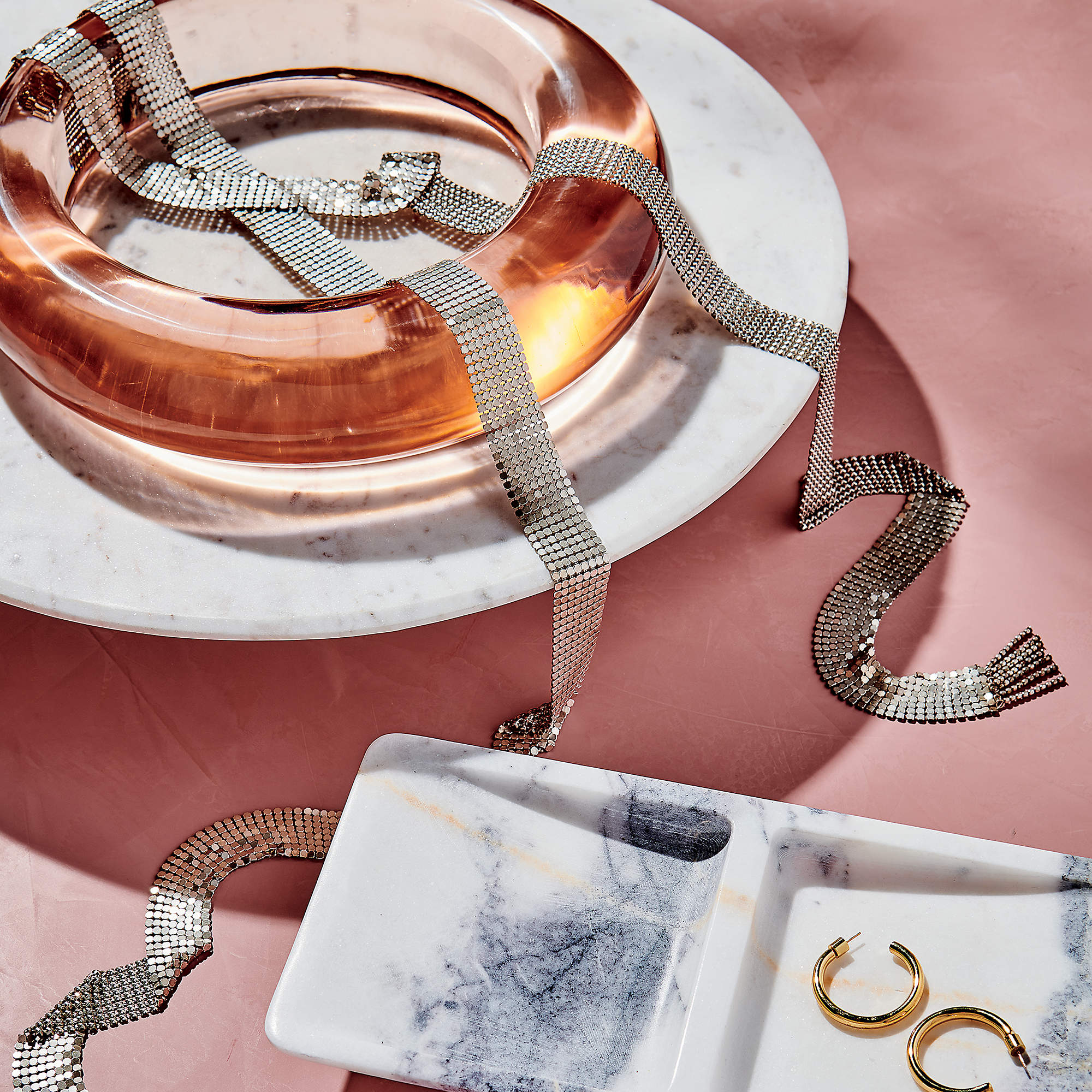 Daily Essentials Marble Jewelry Tray by Jennifer Fisher thumbnail 3