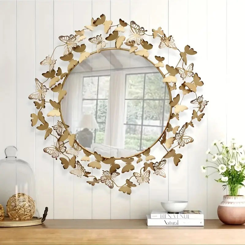 Golden Butterfly Makeup Mirror thumbnail 4