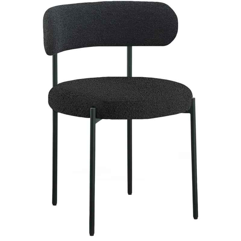 Sherwood Solid Back Boucle Side Chair (Set of 2) thumbnail 4